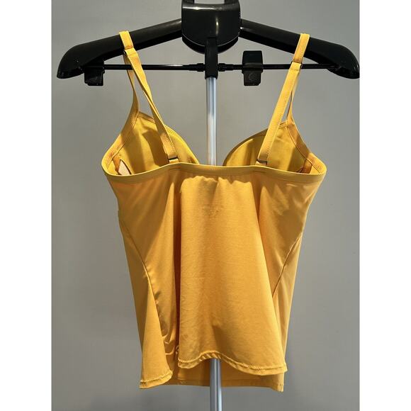 34B/C Athleta Gold Swimsuit Top - Picture 2 of 3